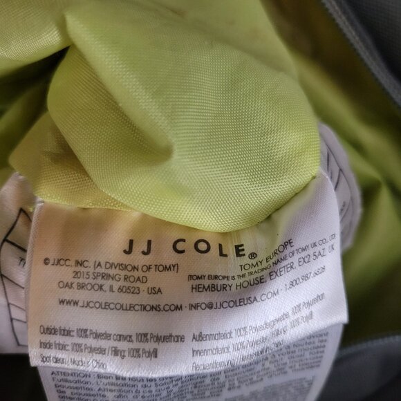 J.J. Cole Stone Arbor Satchel Diaper bag w/coin purse large tote storage - Picture 14 of 16